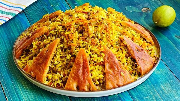 طرز تهیه ماش پلو با گوشت چرخ نموده در سه سوت